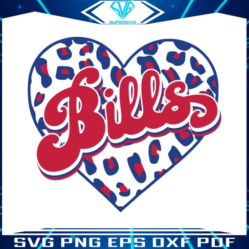bills-heart-leopard-svg-digital-download
