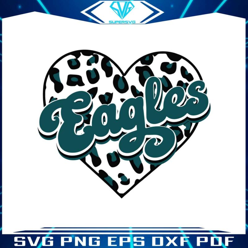 eagles-heart-leopard-svg-digital-download