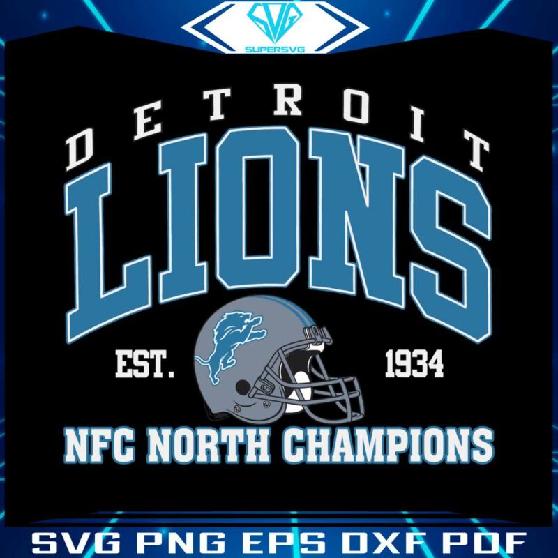 nfc-north-champions-lions-helmet-svg