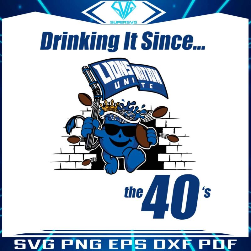 lions-kool-aid-nation-drinking-it-since-the-40s-svg