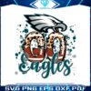 go-eagles-leopard-pattern-svg-digital-download