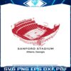 sanford-stadium-georgia-bulldogs-svg