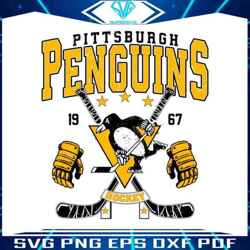 vintage-pittsburgh-penguins-1967-hockey-svg-digital-download