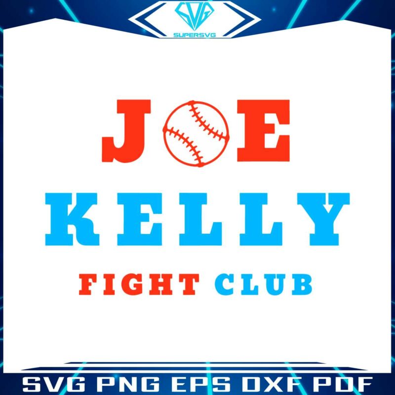 joe-kelly-fight-club-dodgers-player-svg