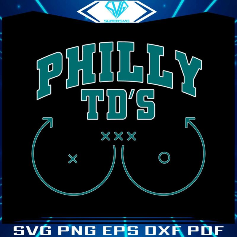 retro-philly-td-nfl-football-team-svg