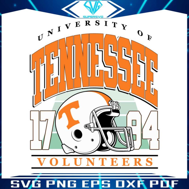 retro-tennessee-volunteers-helmet-1794-svg