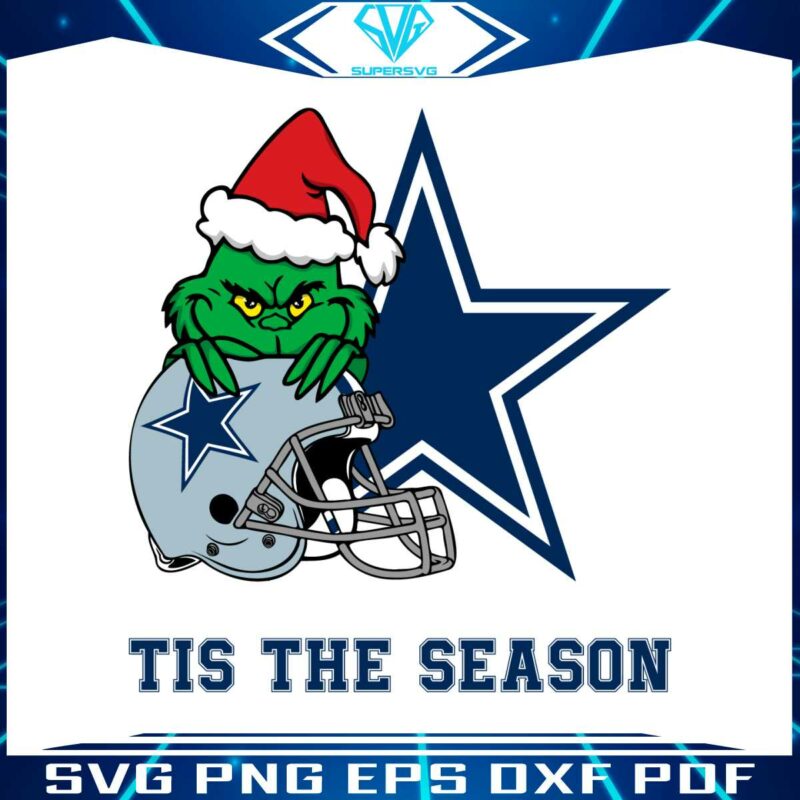 grinch-cowboys-tis-the-season-svg