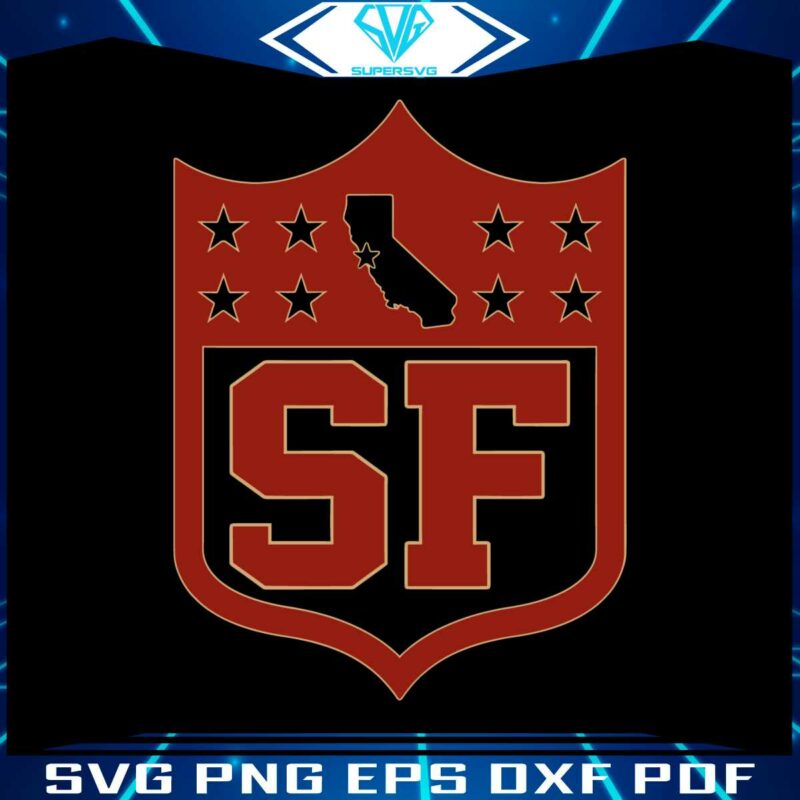 sf-san-francisco-football-nfl-map-logo-svg