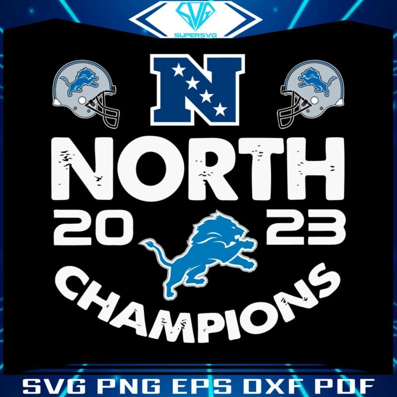 north-champs-2023-detroit-lions-svg