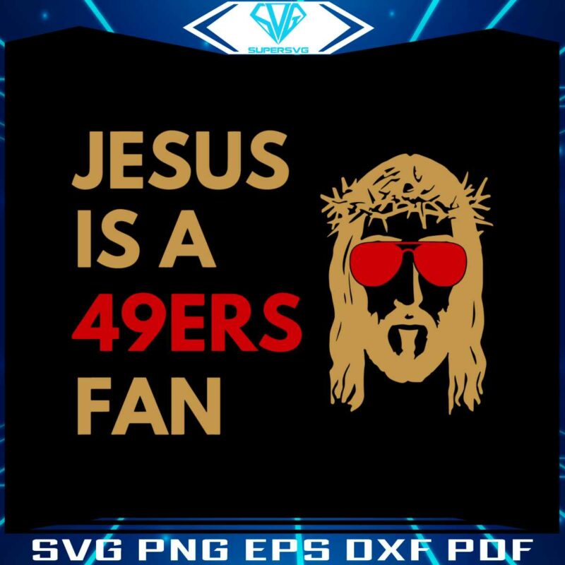 retro-jesus-is-a-49ers-fan-svg