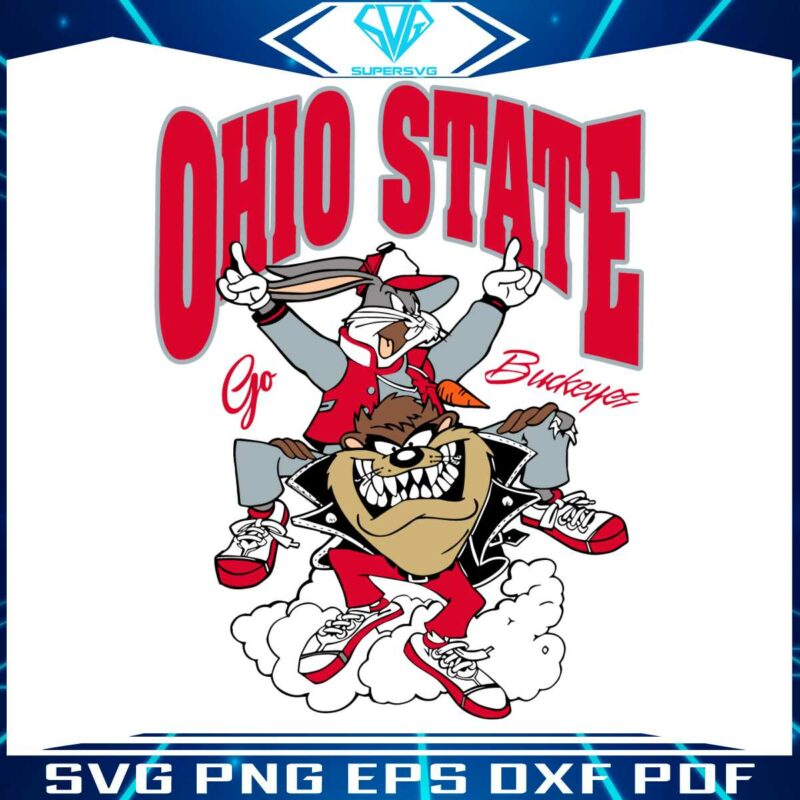 funny-looney-tunes-ohio-state-go-buckeyes-svg