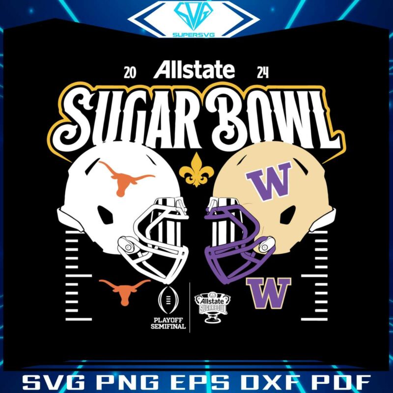 2024-allstate-sugar-bowl-texas-vs-washington-svg