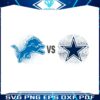 detroit-lions-vs-dallas-cowboys-football-svg