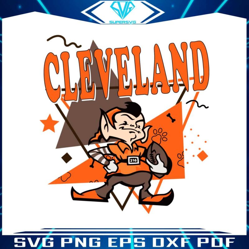 brownie-the-elf-cleveland-browns-football-svg