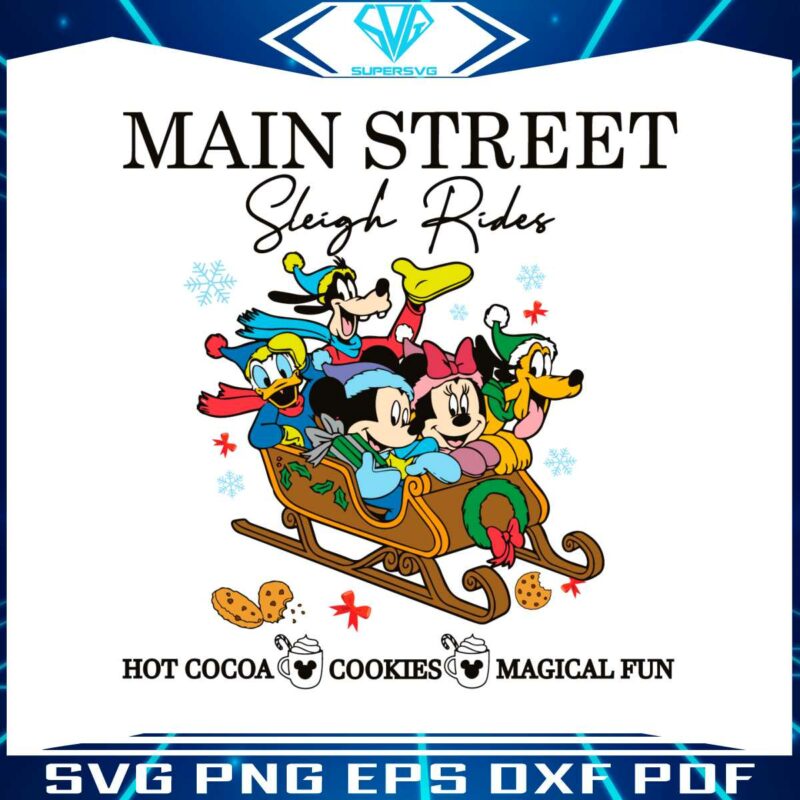 disney-friends-main-street-sleigh-rides-svg
