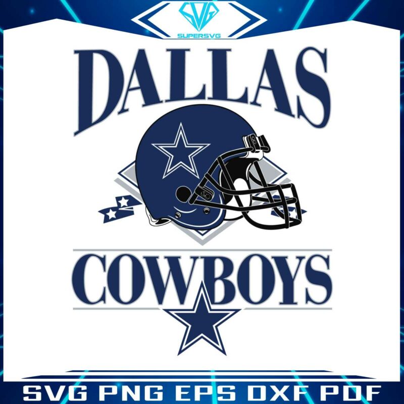 dallas-cowboys-1960-helmet-logo-svg-digital-download