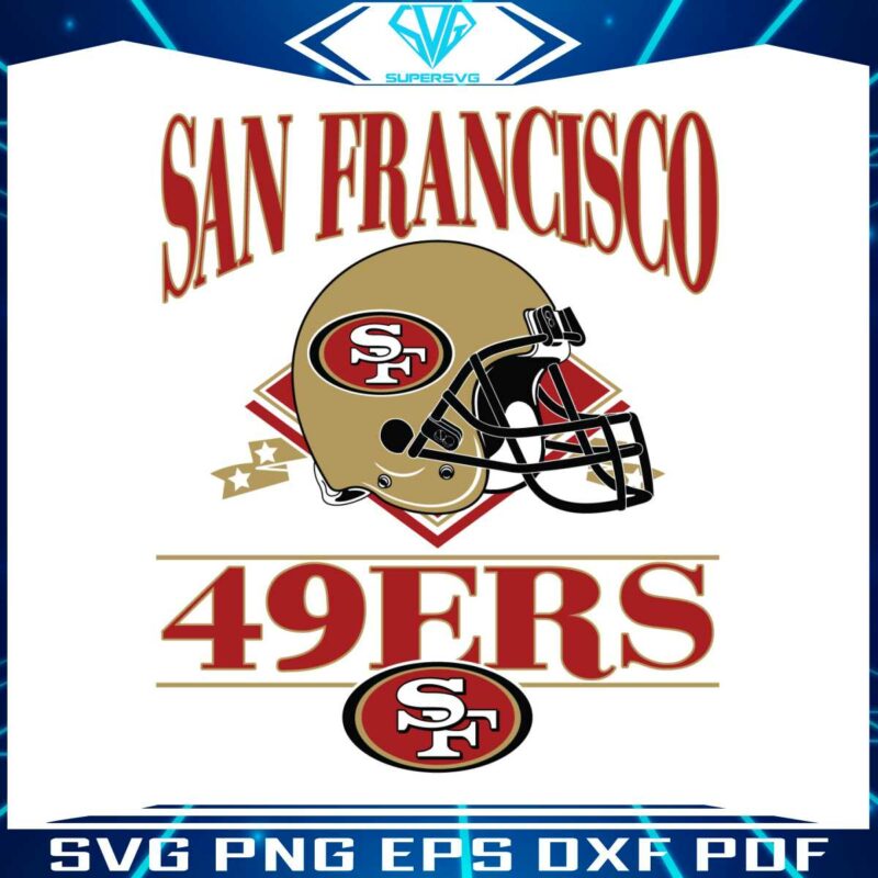 san-francisco-49ers-1946-helmet-logo-svg-digital-download