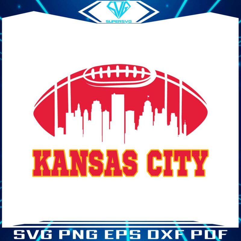 kansas-city-1960-football-skyline-svg-digital-download