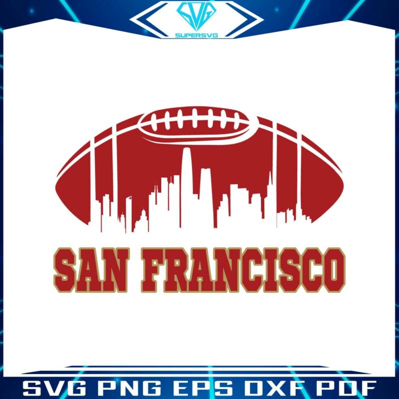 san-francisco-49ers-1946-football-skyline-svg-download