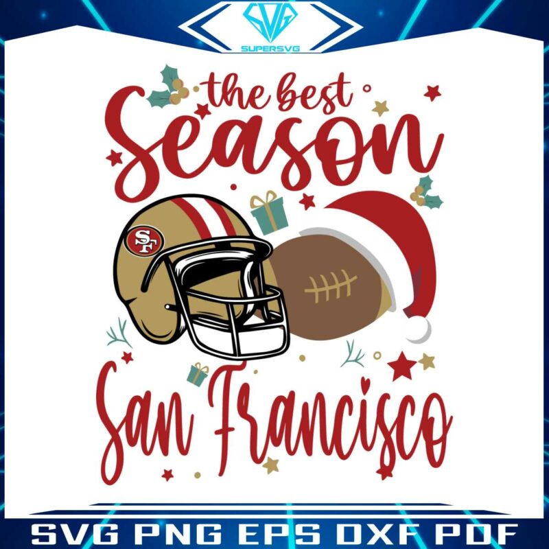 the-best-season-san-francisco-christmas-svg-digital