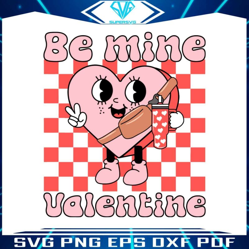 be-mine-valentine-heart-stanley-svg