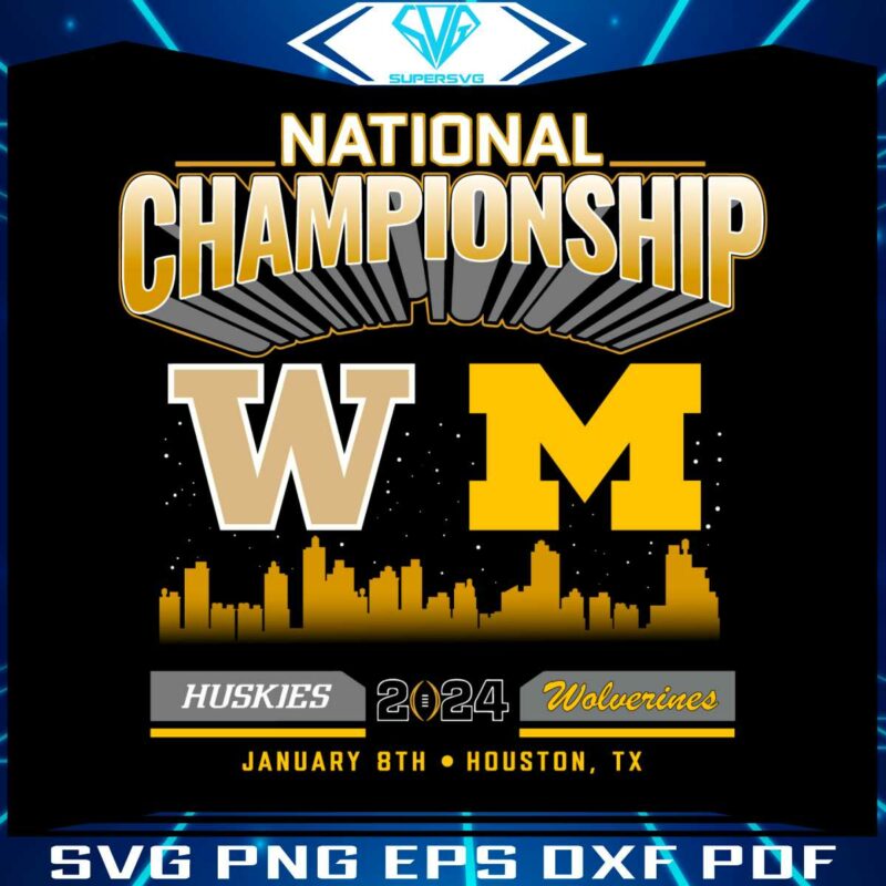 huskies-vs-wolverines-2024-national-championship-svg