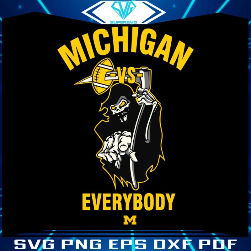 death-michigan-vs-everybody-football-svg