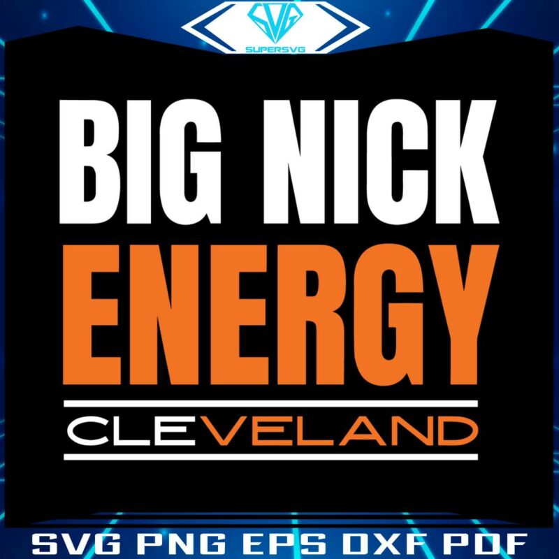 big-nick-energy-cleveland-football-svg