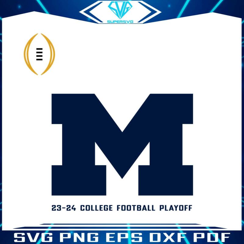 college-football-playoff-michigan-svg