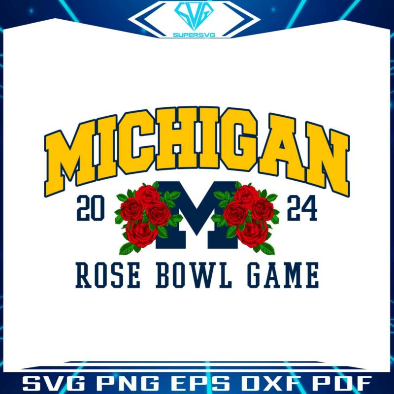 michigan-rose-bowl-game-2024-svg-digital-download