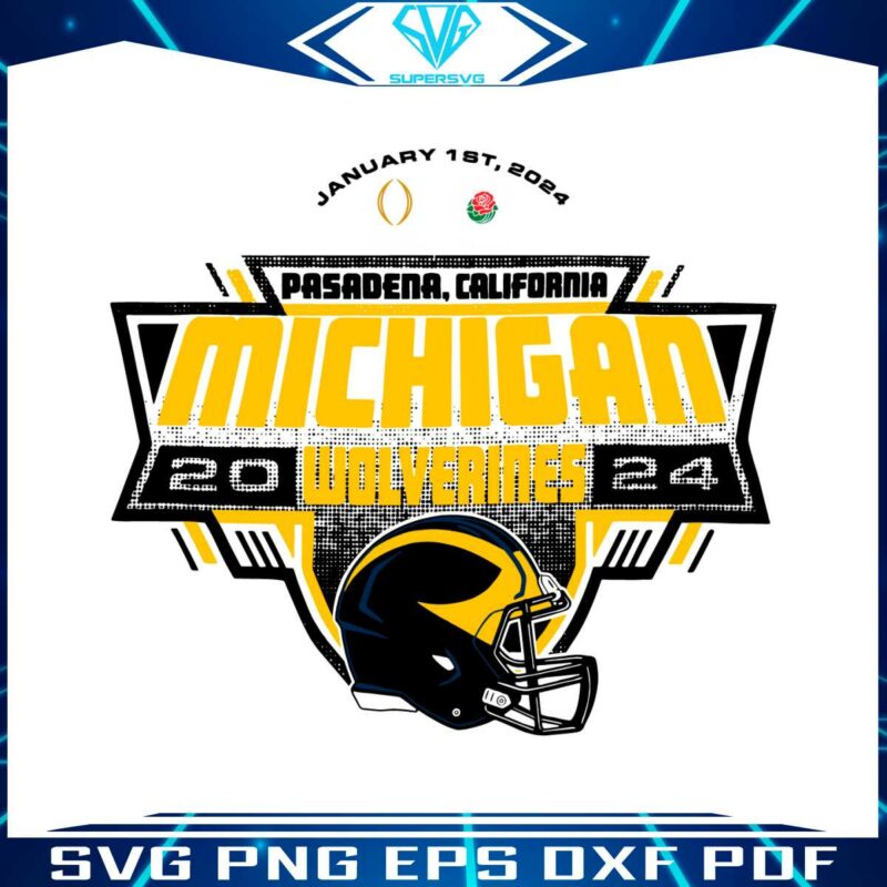 2024-michigan-wolverines-pasadena-california-svg