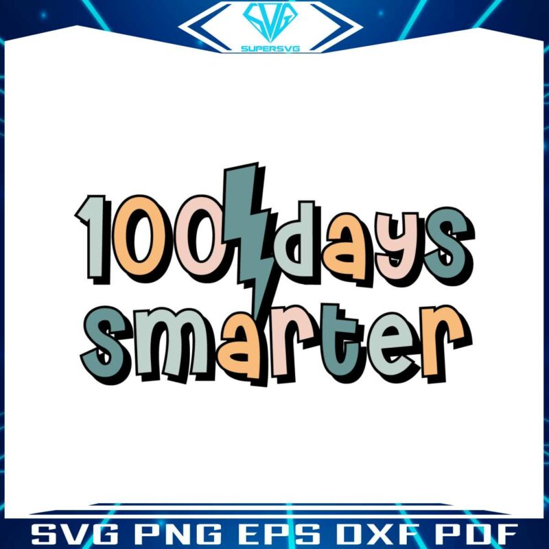 funny-100-days-of-smarter-svg
