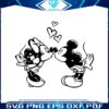 mickey-and-minnie-valentine-silhouette-svg