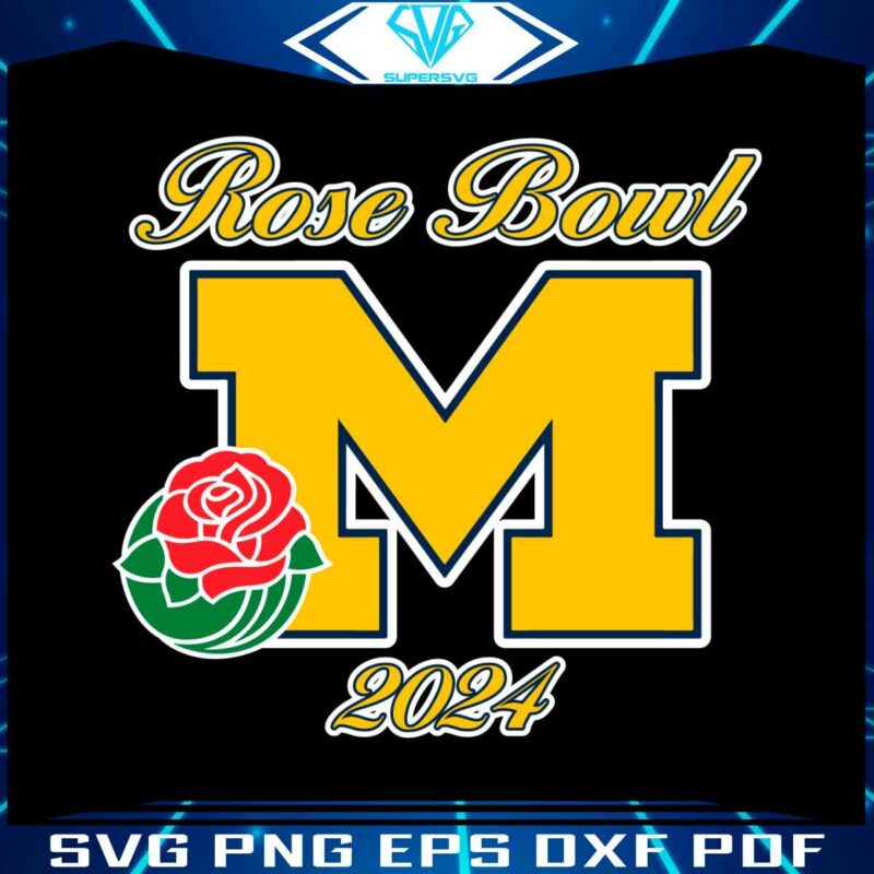 rose-bowl-2024-michigan-wolverines-svg-digital-download