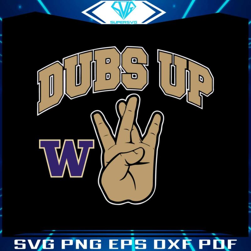 ncaa-washington-football-dubs-up-svg