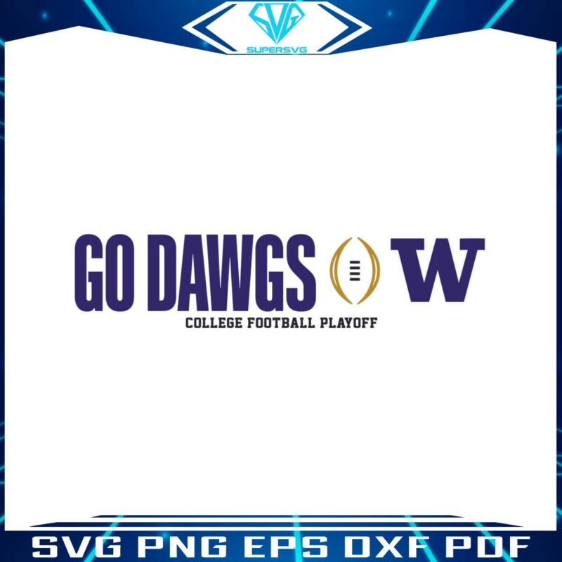 washington-huskies-go-dawgs-playoffs-svg