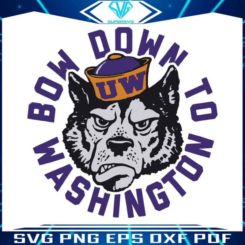 retro-washington-huskies-bow-down-svg