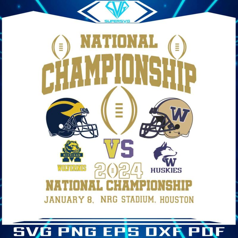 national-championship-2024-michigan-vs-washington-svg