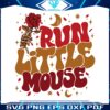 run-little-mouse-rose-skeleton-svg