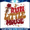 run-little-mouse-rose-skeleton-svg