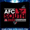 houston-texans-afc-south-champions-svg