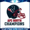 afc-south-champions-houston-texans-helmet-svg