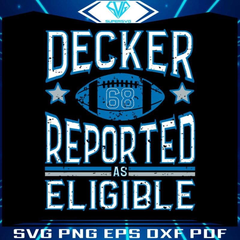 decker-reported-as-eligible-68-football-svg