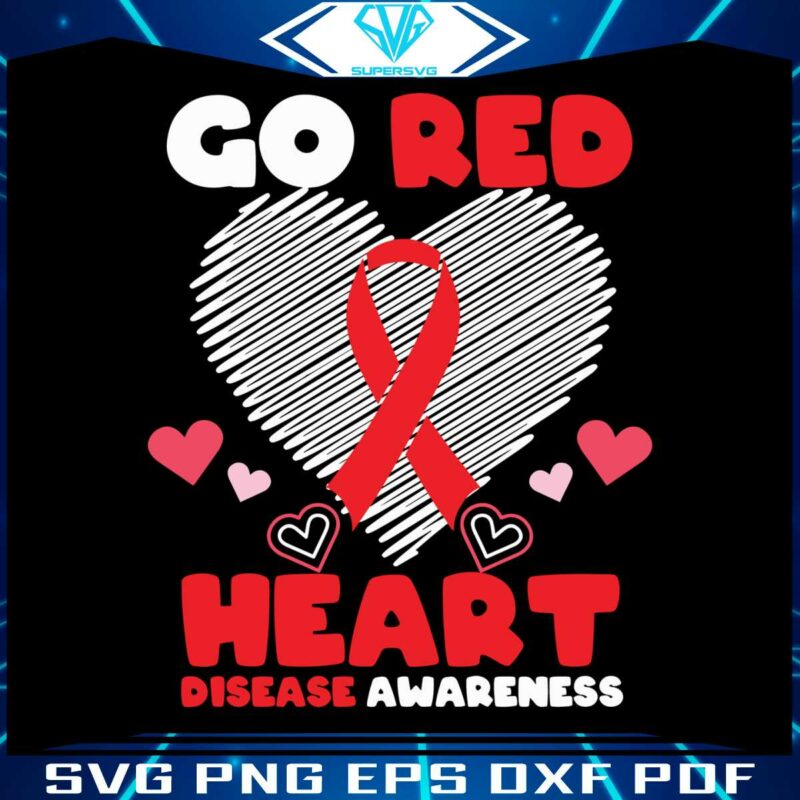 retro-go-red-heart-disease-awareness-svg