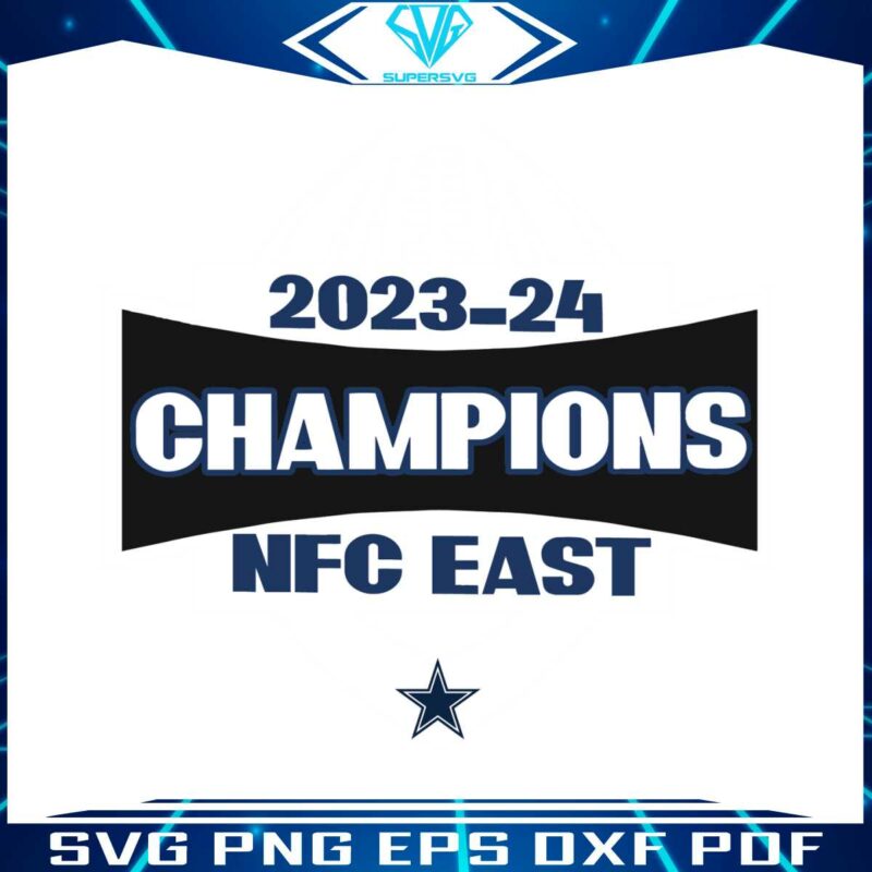 nfc-east-champion-dallas-cowboys-svg