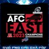 buffalo-bills-2023-afc-east-division-champions-svg