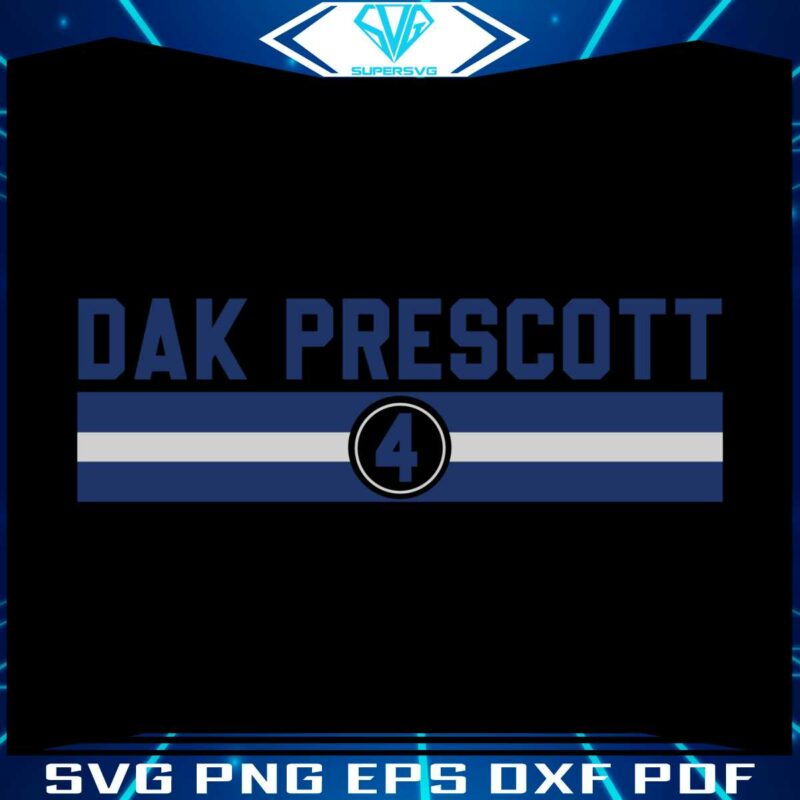 dak-prescott-dallas-cowboys-player-svg