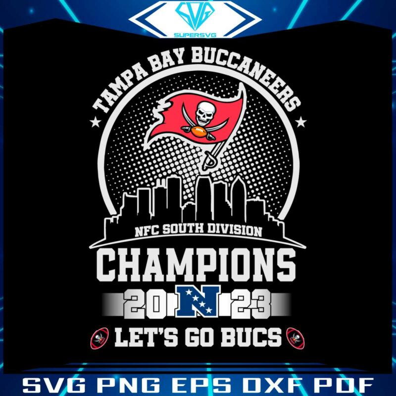 buccaneers-2023-nfc-south-champions-lets-go-bucs-svg