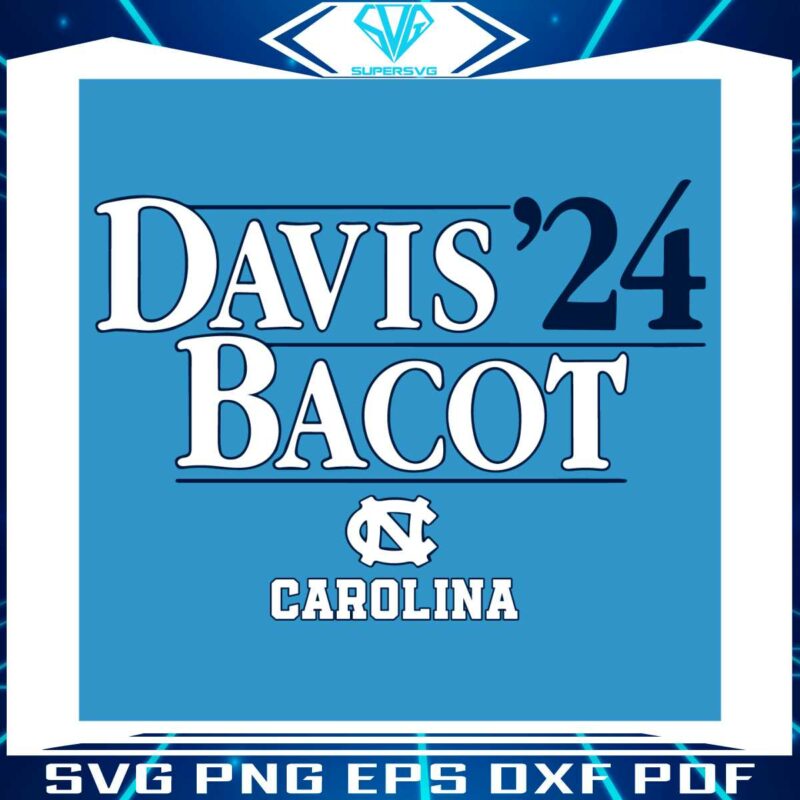 unc-basketball-davis-bacot-24-svg