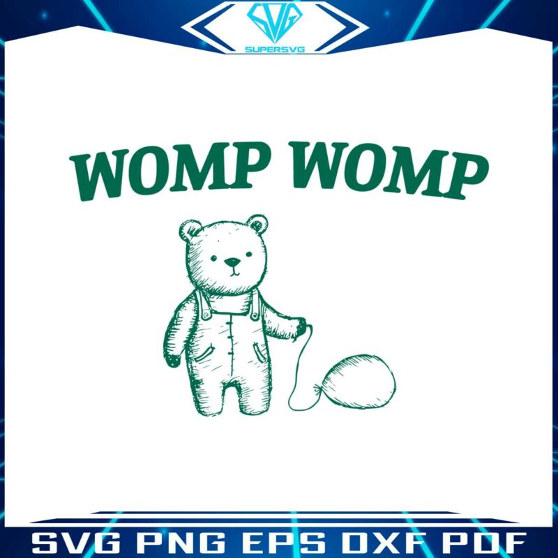 retro-womp-womp-bear-meme-svg